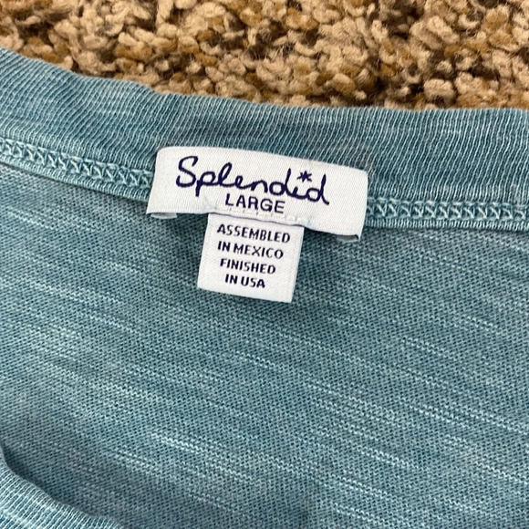 Splendid Ruffle sleeve T-Shirt Dress - Picture 3 of 3